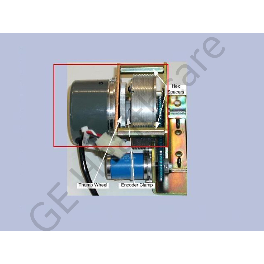 LONGITUDINAL ENCODER ASM. NOTE:THIS ASM. HAS LCC ENCODER/TESTED AND SENSOR GAP IS 0.06-0.08MM