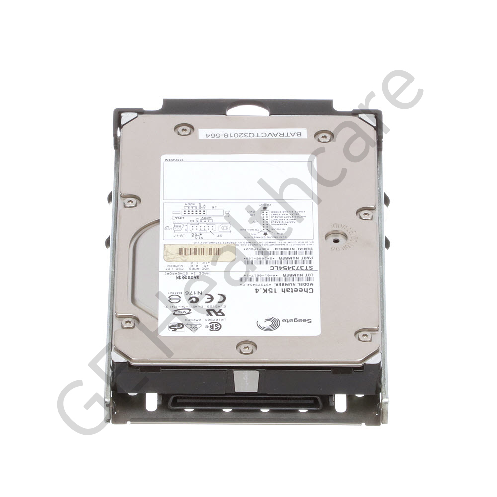 Scan Disk Array, Hard Drive with mounting sled, Seagate ST373455LC Firmware Revision 001